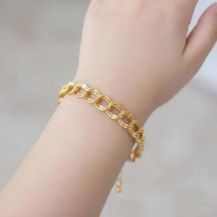 Delicate Gold Bracelet — Shreeji Jewellery Delicate Gold Bracelet — Shreeji Jewellery